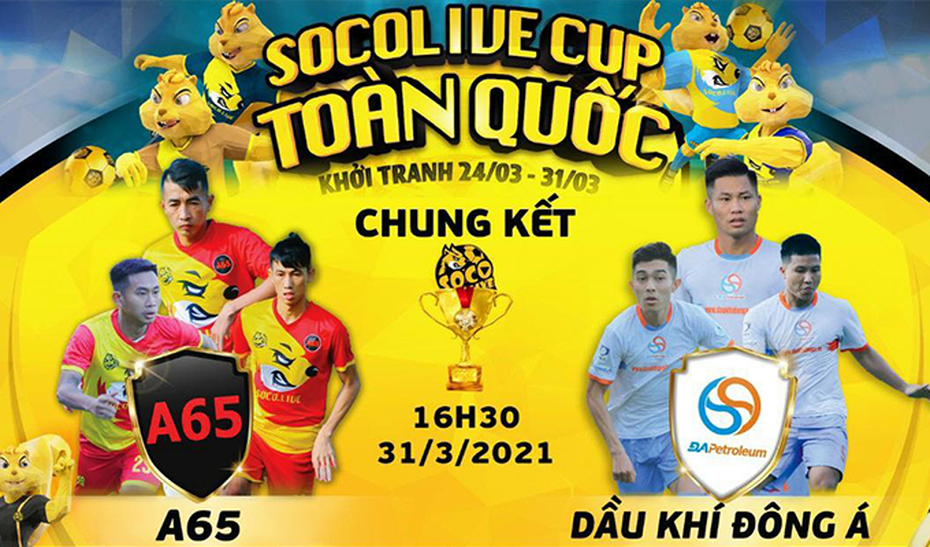 Chung kết Socolive Cup: Cuộc thượng đỉnh của ‘chiếu phủi’ Bắc Trung