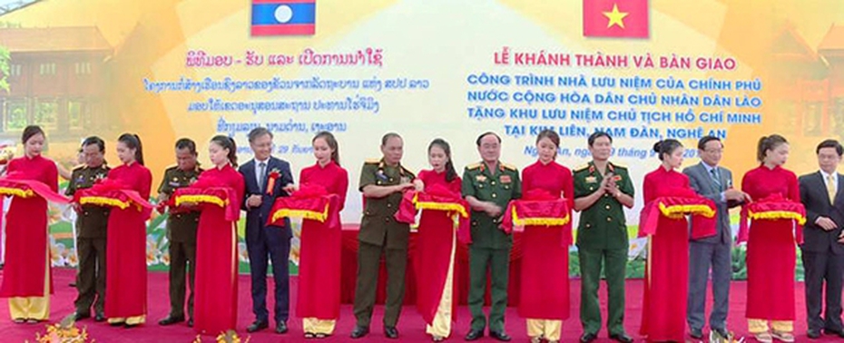 Khánh thành Nhà lưu niệm Chủ tịch Hồ Chí Minh tại Khu Di tích Kim Liên