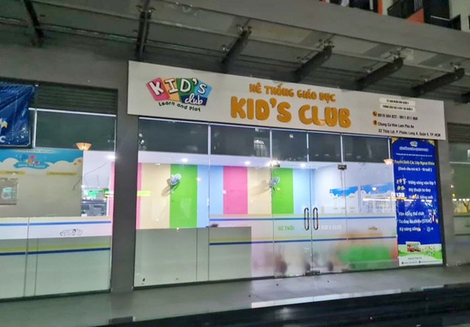 TP.HCM: Đình chỉ cơ sở mầm non Kid’s Club vì học sinh bị ngộ độc