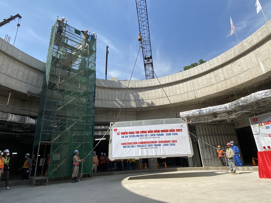 Tp.HCM: Phấn đấu hoàn thành thi công tuyến Metro Bến Thành - Suối Tiên