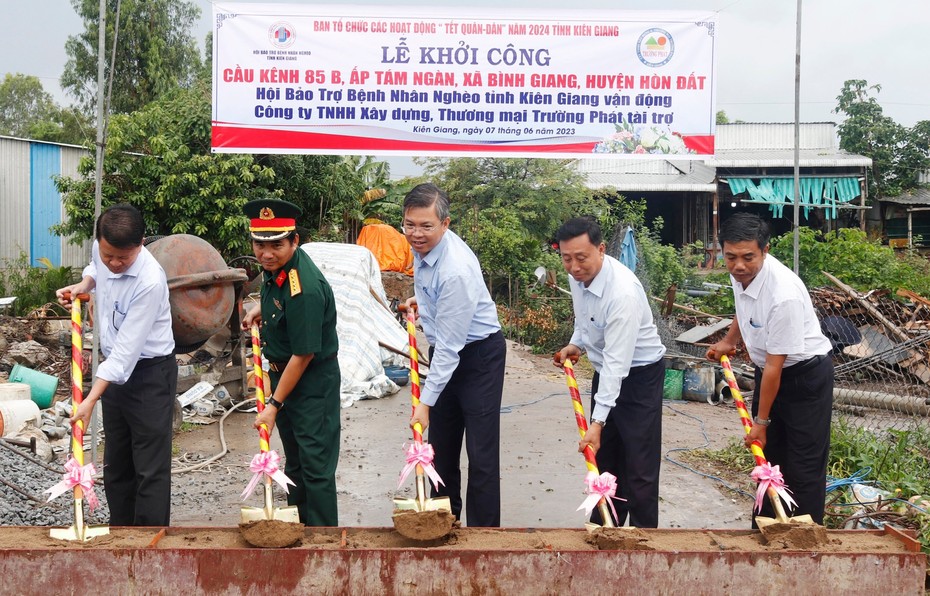 Kiên Giang: Xây dựng 125 căn nhà cho hộ dân có hoàn cảnh khó khăn