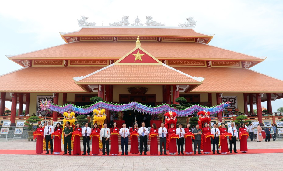 Kiên Giang: Khánh thành Khu chứng tích chiến tranh rừng tràm Bang Biện Phú và đền thờ anh hùng liệt sĩ