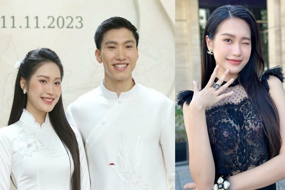 Người đẹp Doãn Hải My nên duyên cùng cầu thủ Đoàn Văn Hậu