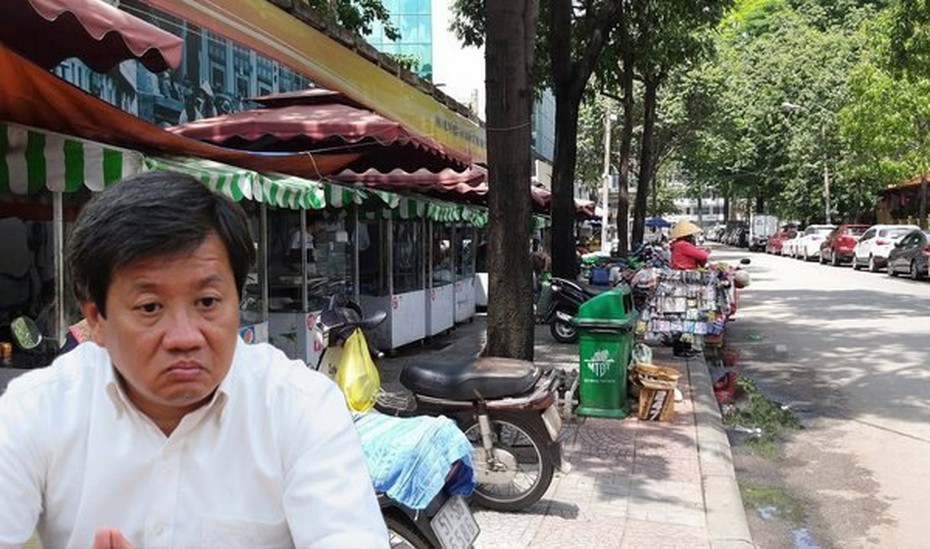 Ông Đoàn Ngọc Hải xin từ chức: Vỉa hè quận 1 vẫn "chứng nào tật ấy"