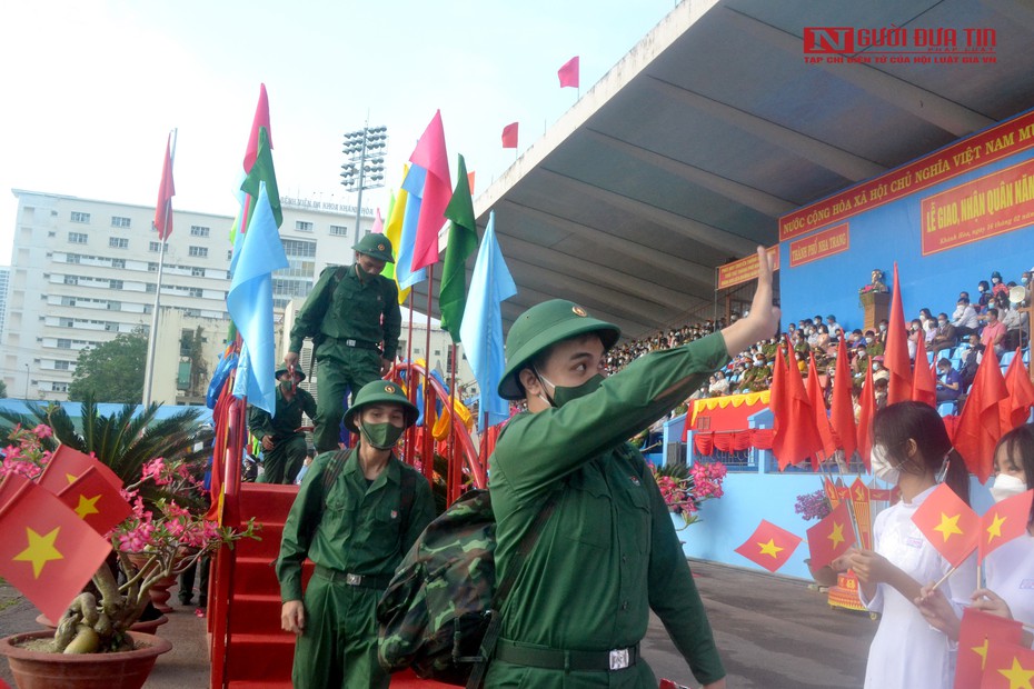 Khánh Hòa: Hơn 2.100 thanh niên lên đường nhập ngũ