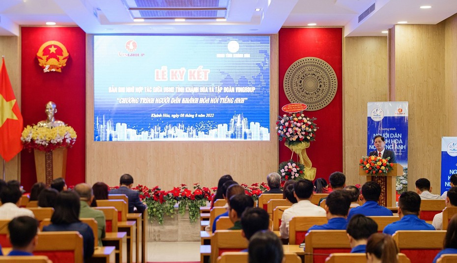 Triển khai chương trình “Người dân Khánh Hòa nói tiếng Anh”