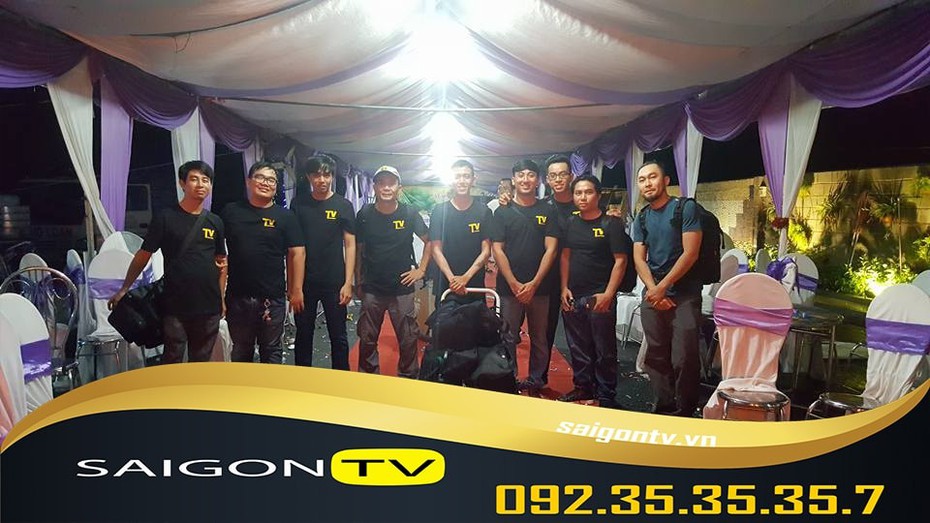 SaigonTV - Dịch vụ quay phim, chụp ảnh, livestream sự kiện chất lượng