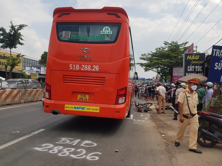 Đồng Nai: Xe khách Phương Trang tông một học sinh tử vong