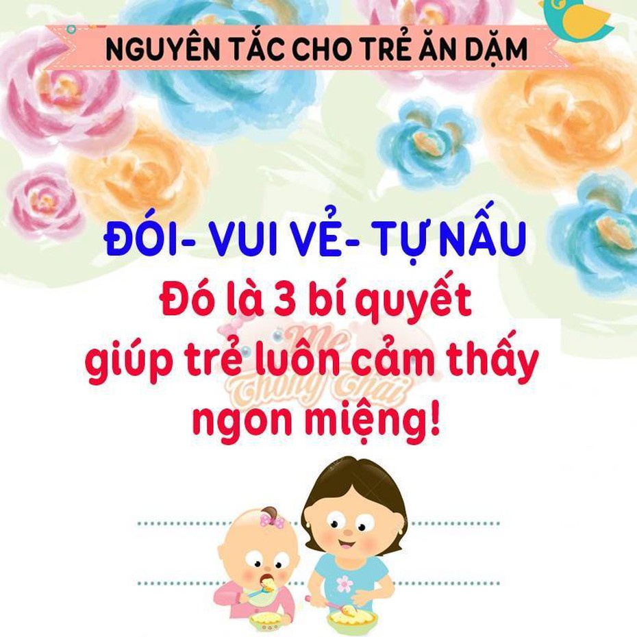 9 "quy tắc vàng" các mẹ cần nhớ khi cho con ăn dặm