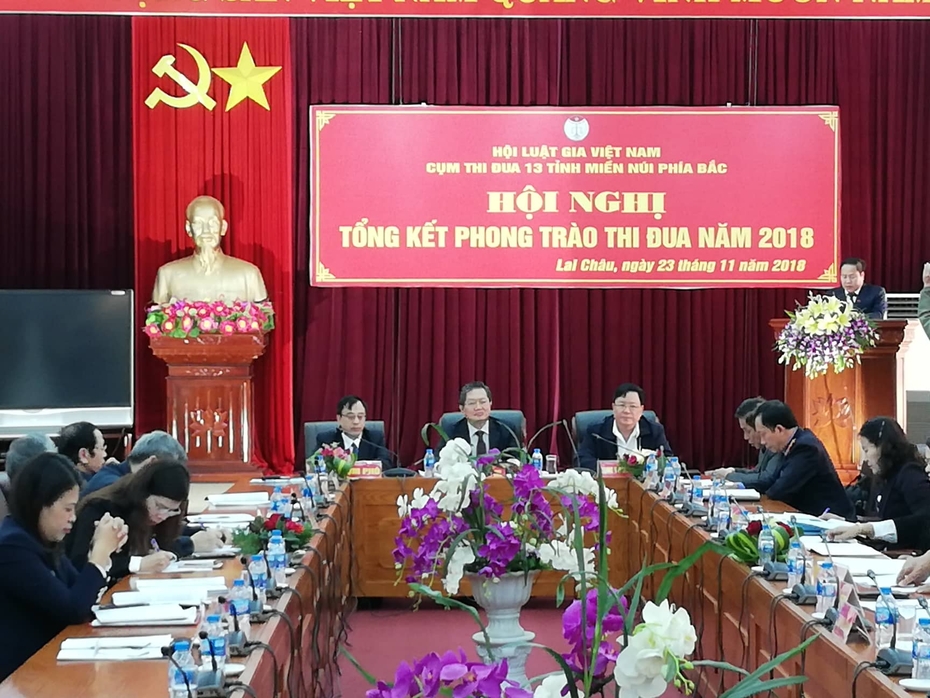 Hội Luật gia cụm các tỉnh phía Bắc tổng kết phong trào thi đua năm 2018