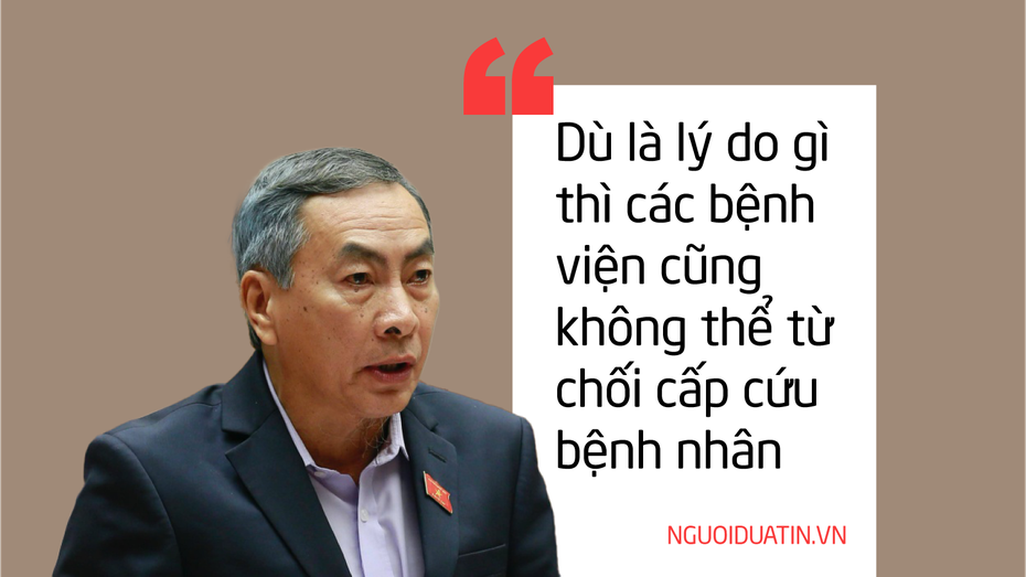 Bệnh viện từ chối cấp cứu bệnh nhân: "Vấn đề y đức vô cùng quan trọng"