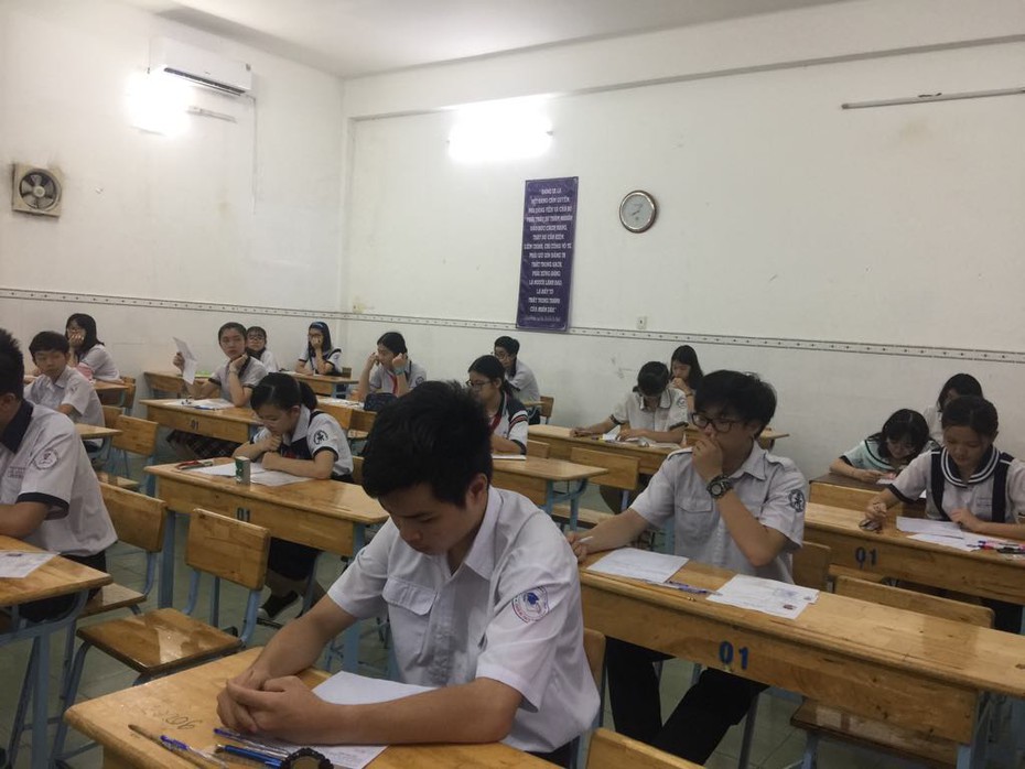 TP.HCM: Hơn 80% thí sinh dưới điểm trung bình trong môn Lịch sử