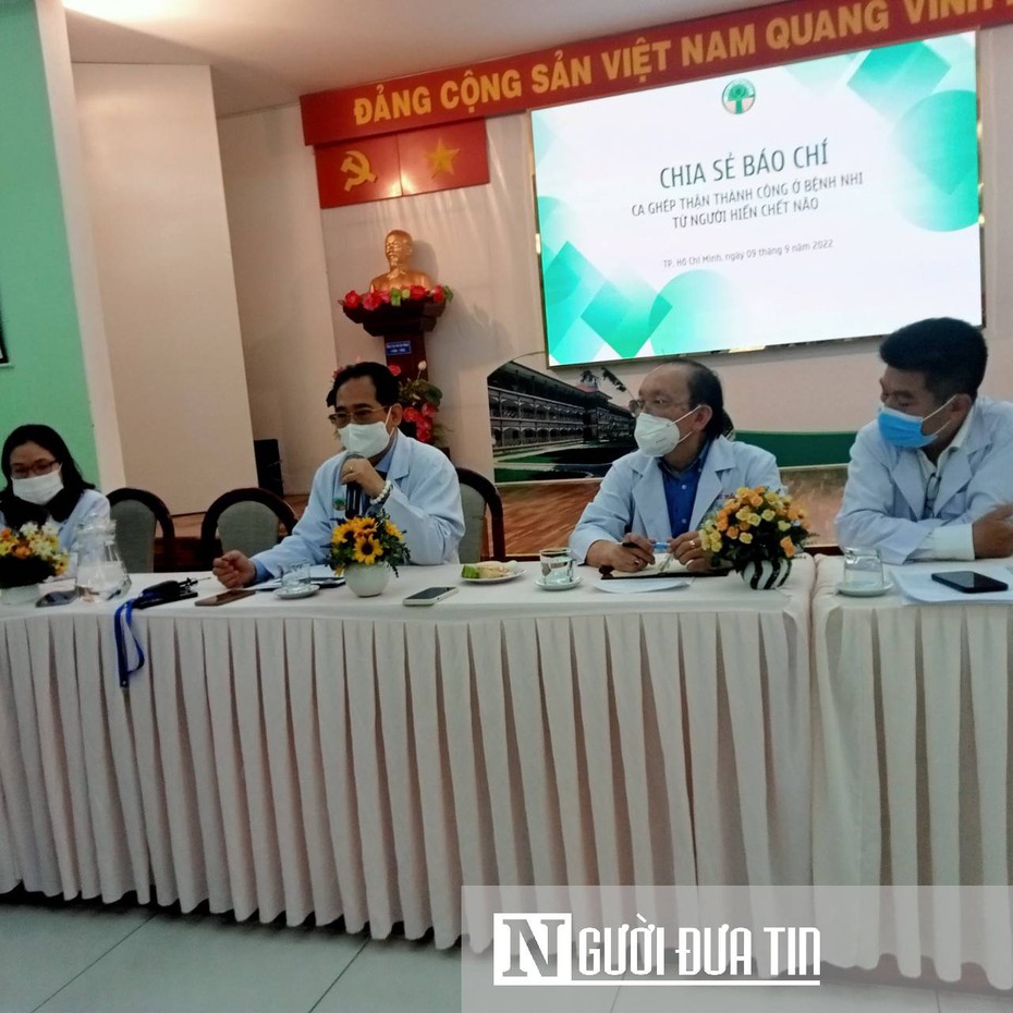 Ca ghép thận thành công cho bé trai 15 tuổi từ người hiến chết não