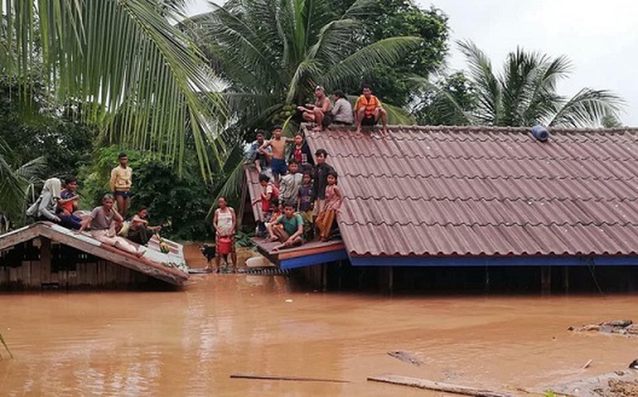 Sự cố vỡ đập thủy điện tại Lào: 15 hộ gia đình người Việt bị ngập