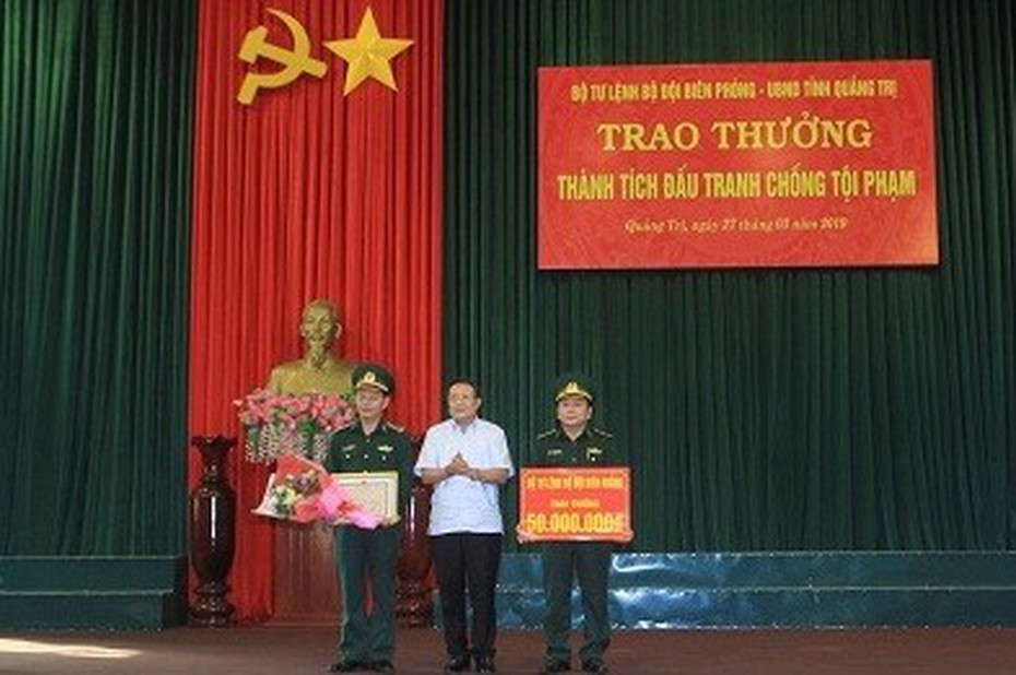 Liên tiếp phá chuyên án ma tuý lớn, BĐBP Quảng Trị được tặng bằng khen