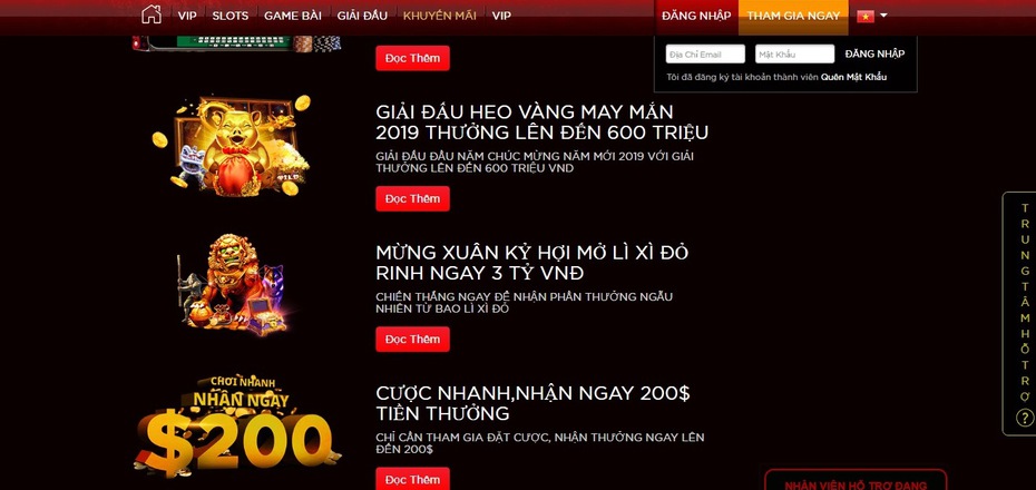 Web đánh bạc trực tuyến đua nhau tung chiêu thu hút con bạc sát phạt ngày Tết