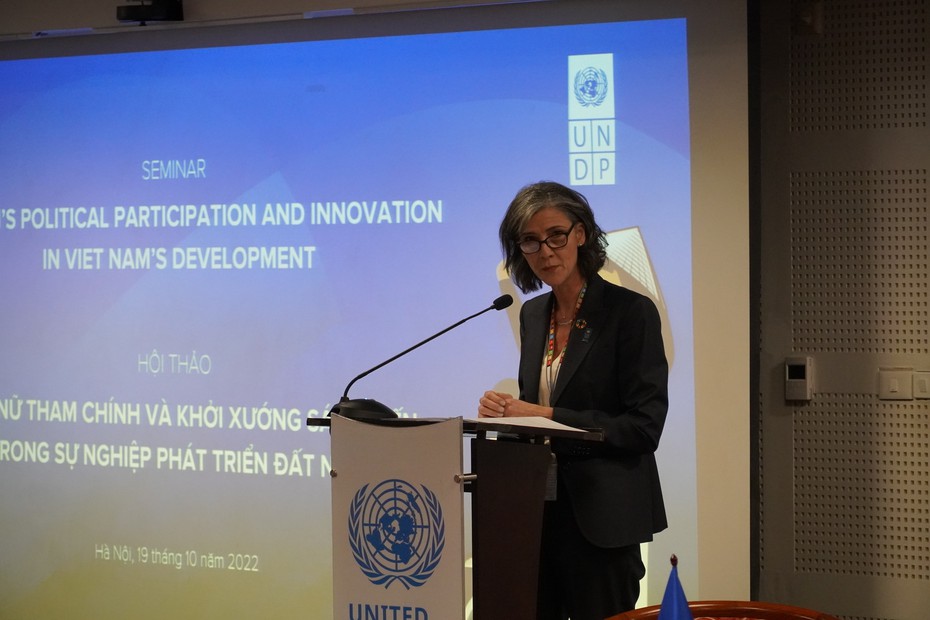 UNDP: Việt Nam đạt được tiến bộ về tỉ lệ phụ nữ tham chính