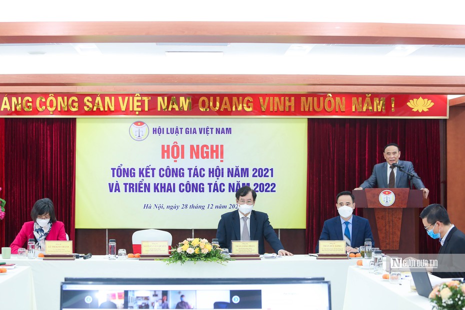 Tổng kết năm 2021, Hội Luật gia Việt Nam ghi nhận nhiều kết quả nổi bật