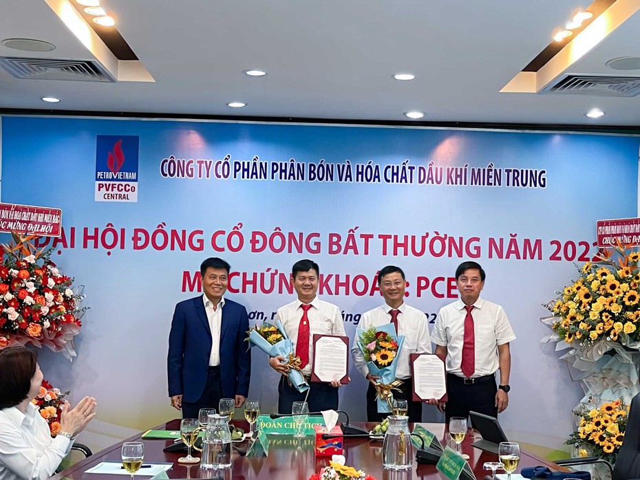 Phân bón Miền Trung bổ nhiệm 2 nhân sự cấp cao mới