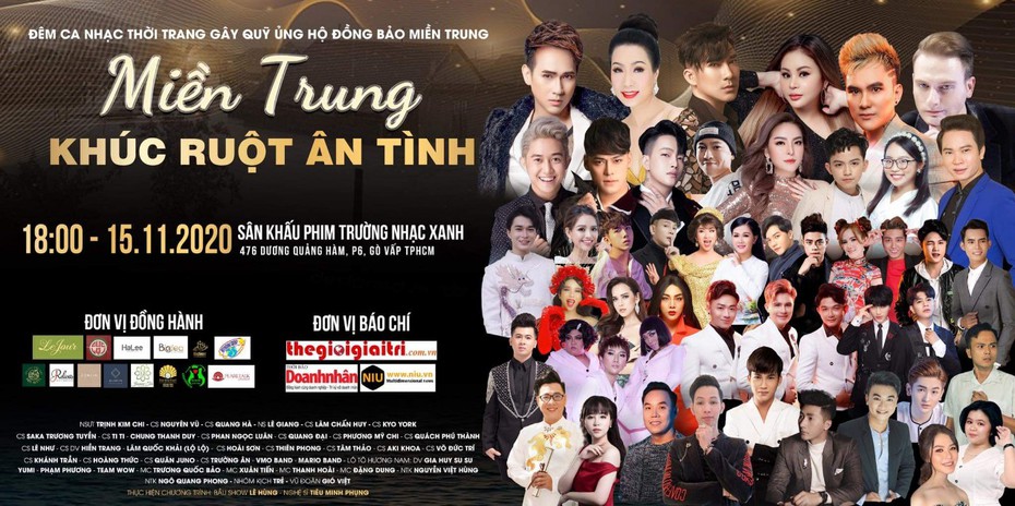 Chương trình "Miền Trung khúc ruột ân tình" nhận được ủng hộ