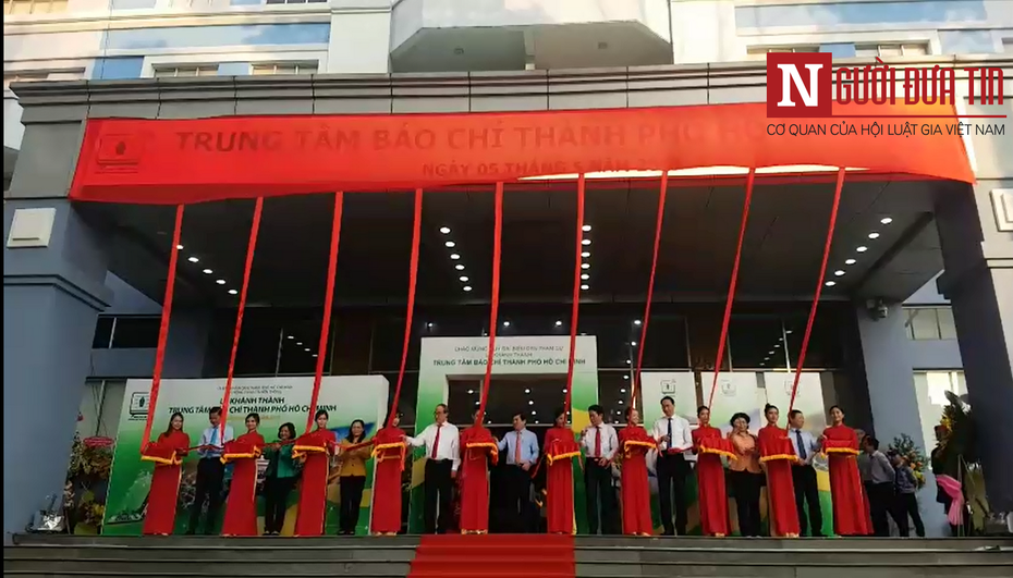 TP.HCM: Khánh thành trung tâm báo chí đầu tiên ở Việt Nam