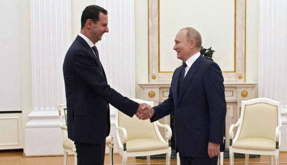 Tổng thống Syria bất ngờ đến Moscow hội đàm với Tổng thống Nga Putin