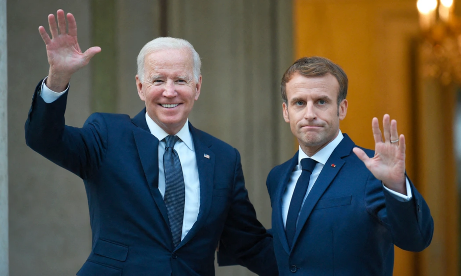 Ông Macron nói gì về Đài Loan, Trung Quốc khi điện đàm với ông Biden?