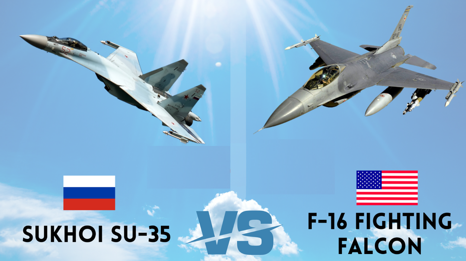 F-16 của Mỹ và Su-35 của Nga: Chiến đấu cơ nào làm chủ bầu trời?