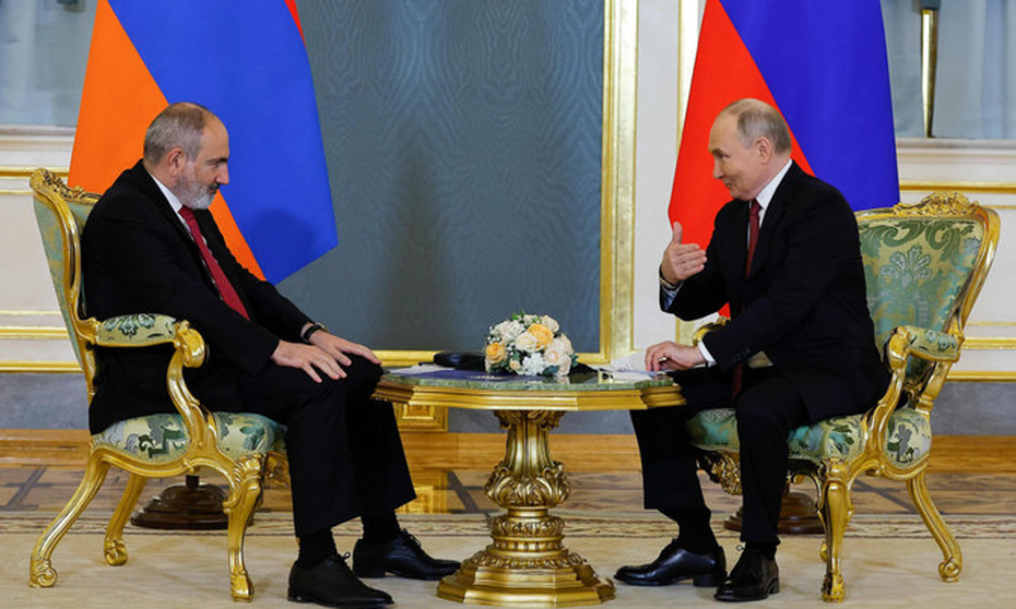 Thủ tướng Armenia gặp ông Putin sau lễ nhậm chức của Tổng thống Nga