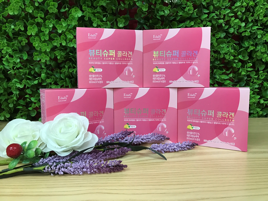 Nước Uống Collagen Edally BH nhận phiếu kết quả thử nghiệm