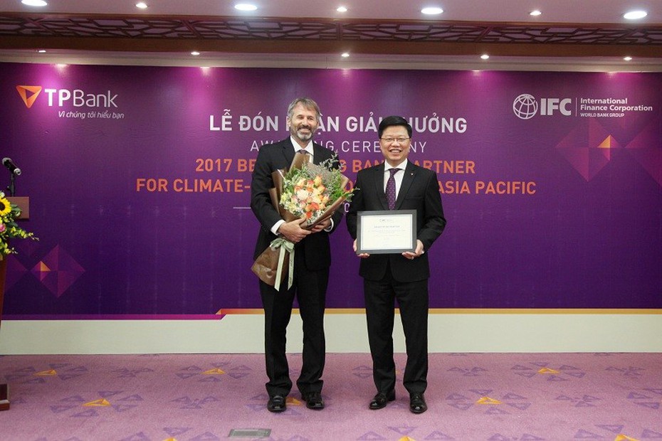 IFC trao giải thưởng danh giá cho TPBank