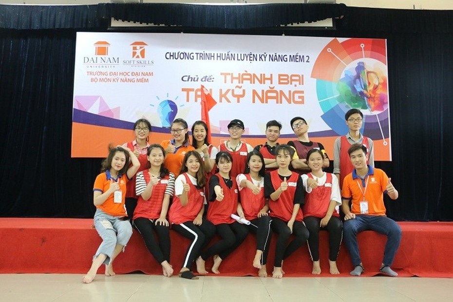 Khoa Quản trị kinh doanh – Trường Đại học Đại Nam tổ chức Trại huấn luyện kỹ năng mềm cho sinh viên