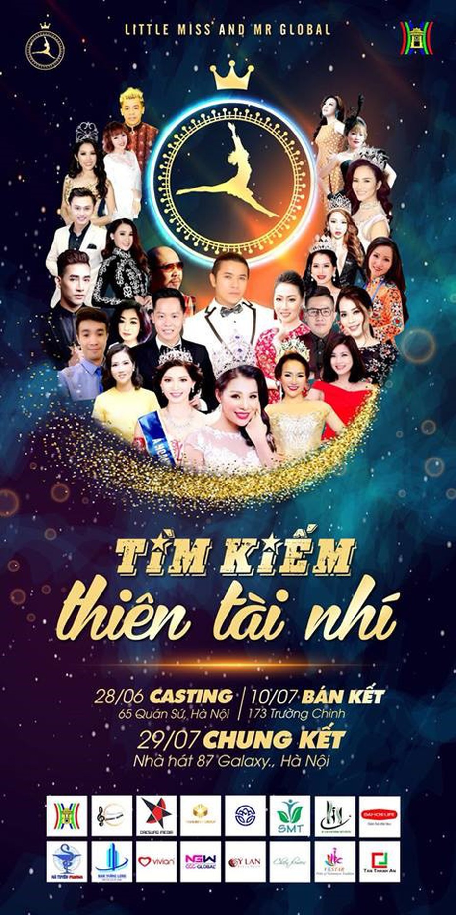 Casting cuộc thi Thiên tài nhí “LITTLE MISS& MR GLOBAL” 2018