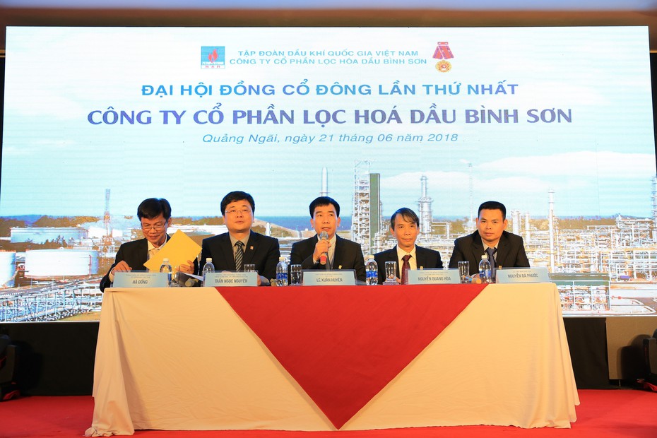 Đại hội cổ đông Lọc dầu Dung Quất: Mở cánh cửa ra với thế giới