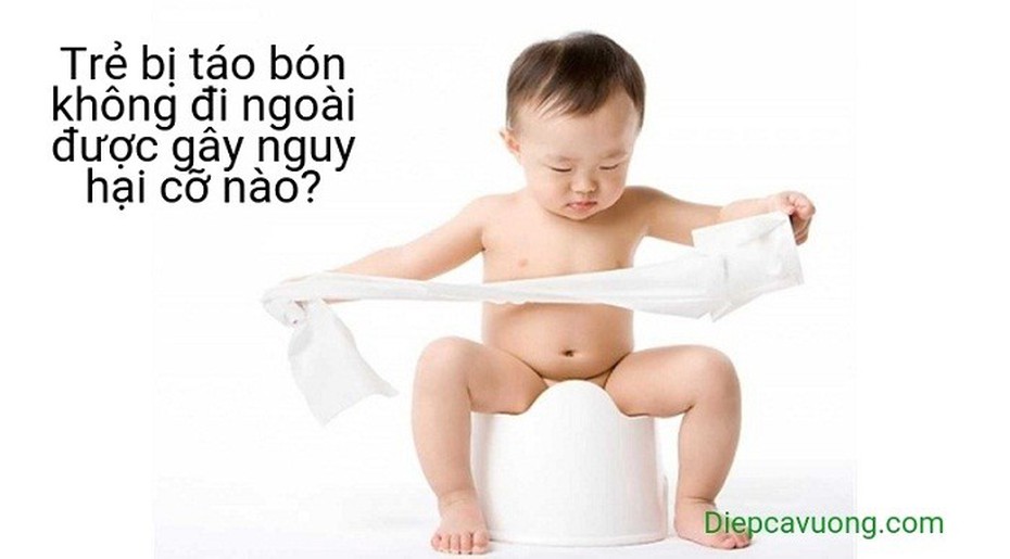 Trẻ bị táo bón không đi ngoài được nên xử trí thế nào?