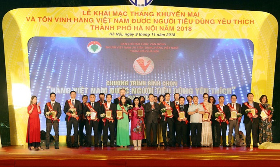 Viên khớp Tâm Bình được vinh danh Top 1 “Hàng Việt Nam được người tiêu dùng yêu thích” năm 2018