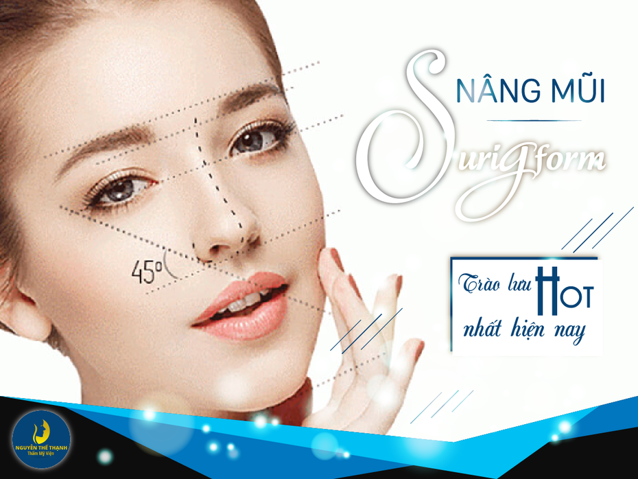 Nâng mũi sụn sinh học Surgiform - Chất liệu mới của ngành thẩm mỹ