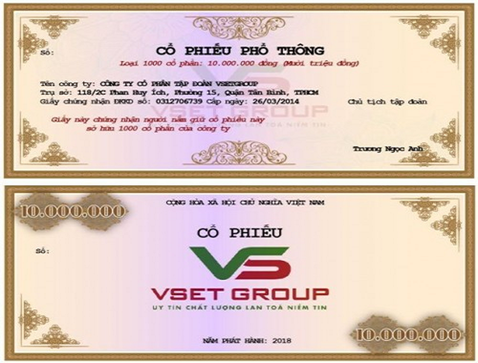 Vsetgroup phát hành cổ phiếu, trái phiếu cho nhà đầu tư