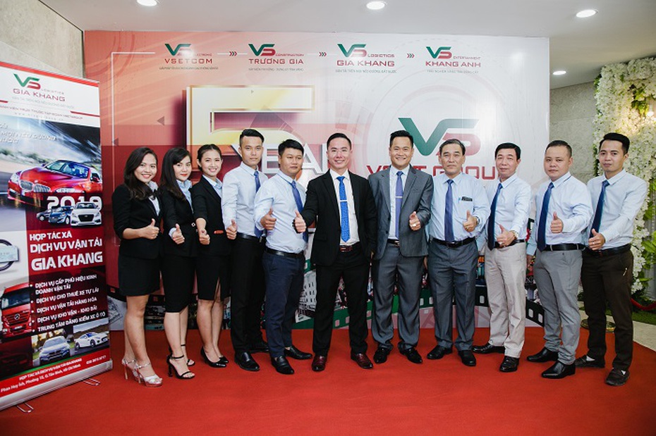 Tập đoàn Vsetgroup tưng bừng mừng kỷ niệm 5 năm thành lập