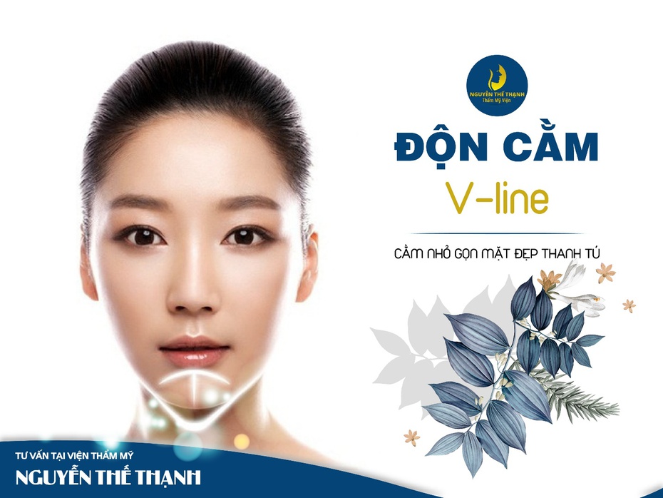 Độn cằm V-line - Cằm nhỏ gọn, mặt đẹp thanh tú