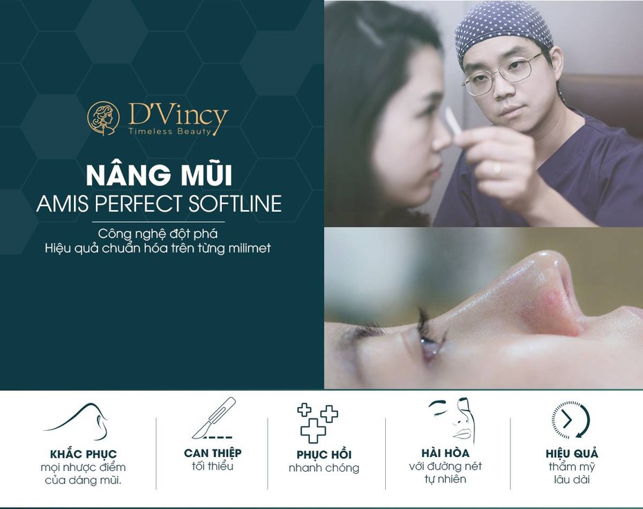 Cùng chuyên gia D’Vincy phân loại các phương pháp nâng mũi