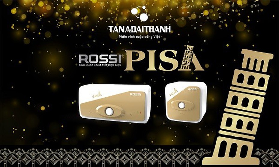 Ra mắt bình nước nóng phiên bản đặc biệt - Rossi Pisa