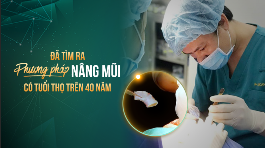 Đã tìm ra phương pháp nâng mũi có tuổi thọ trên 40 năm