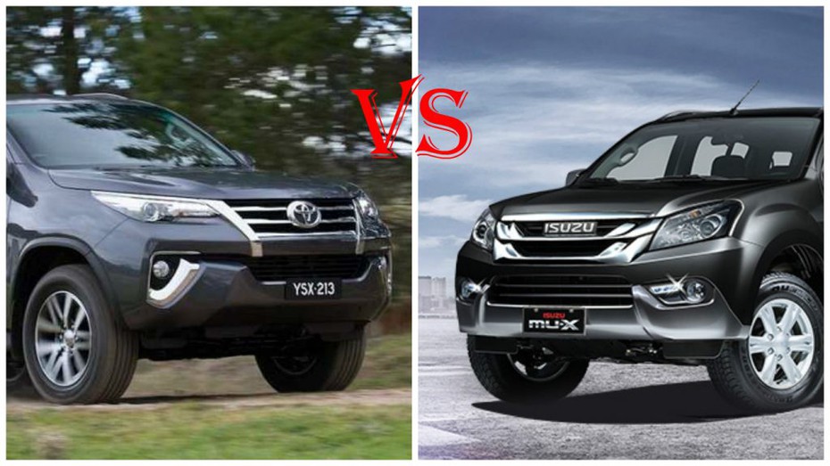 1 tỷ đồng nên mua Toyota Fortuner hay Isuzu mu-X?