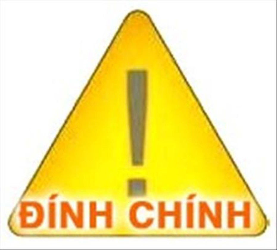 Đính chính