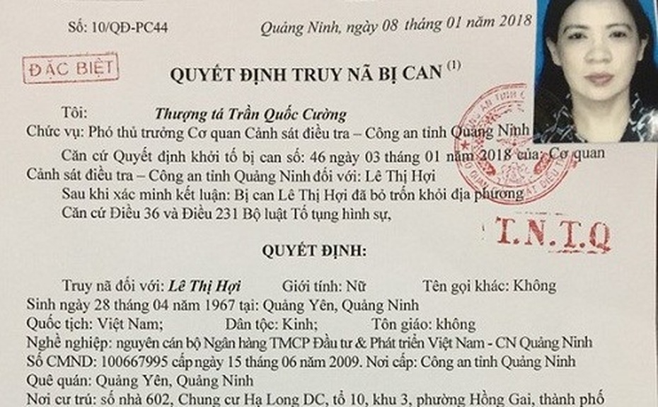 Truy nã cán bộ ngân hàng dùng sổ đỏ giả lừa 1,4 tỷ đồng