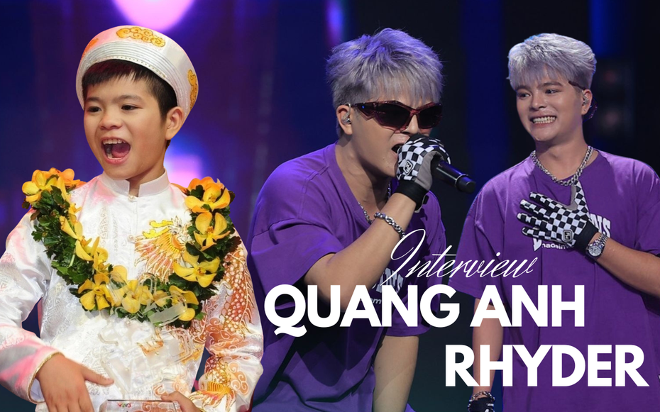 Quang Anh RHYDER: "Rap name bắt nguồn từ Rhymastic và Justin Bieber"