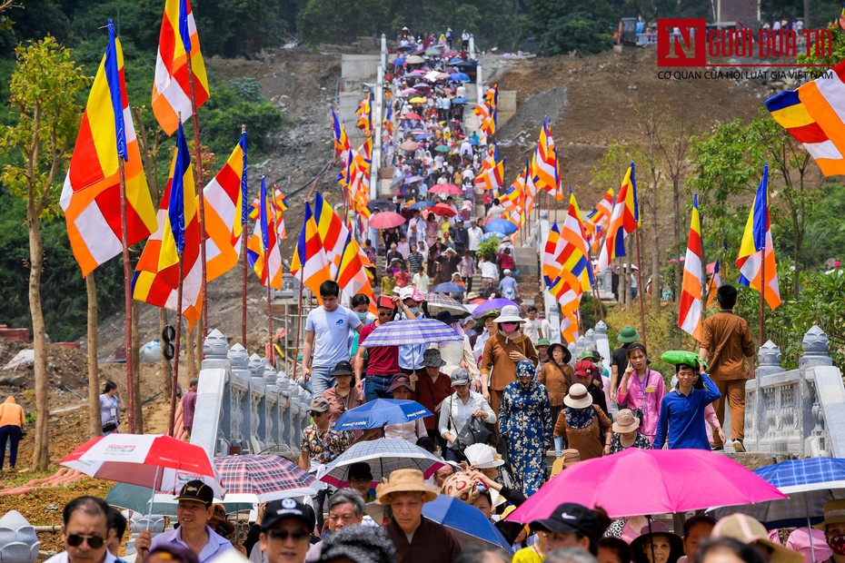 Hàng vạn phật tử về chùa Tam Chúc trong dịp Đại lễ Phật đản Vesak 2019