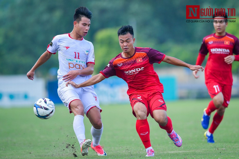 Chùm ảnh U23 Việt Nam vs Viettel: Màn đấu tập tổng duyệt trước trận đấu với U23 Myanmar