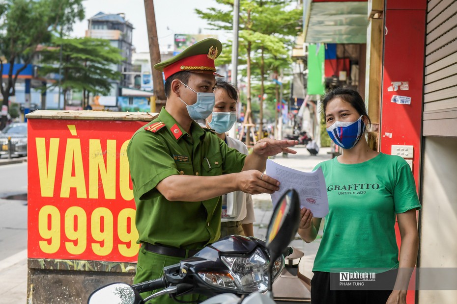 Hà Nội: Tăng cường ra quân phòng, chống dịch Covid-19